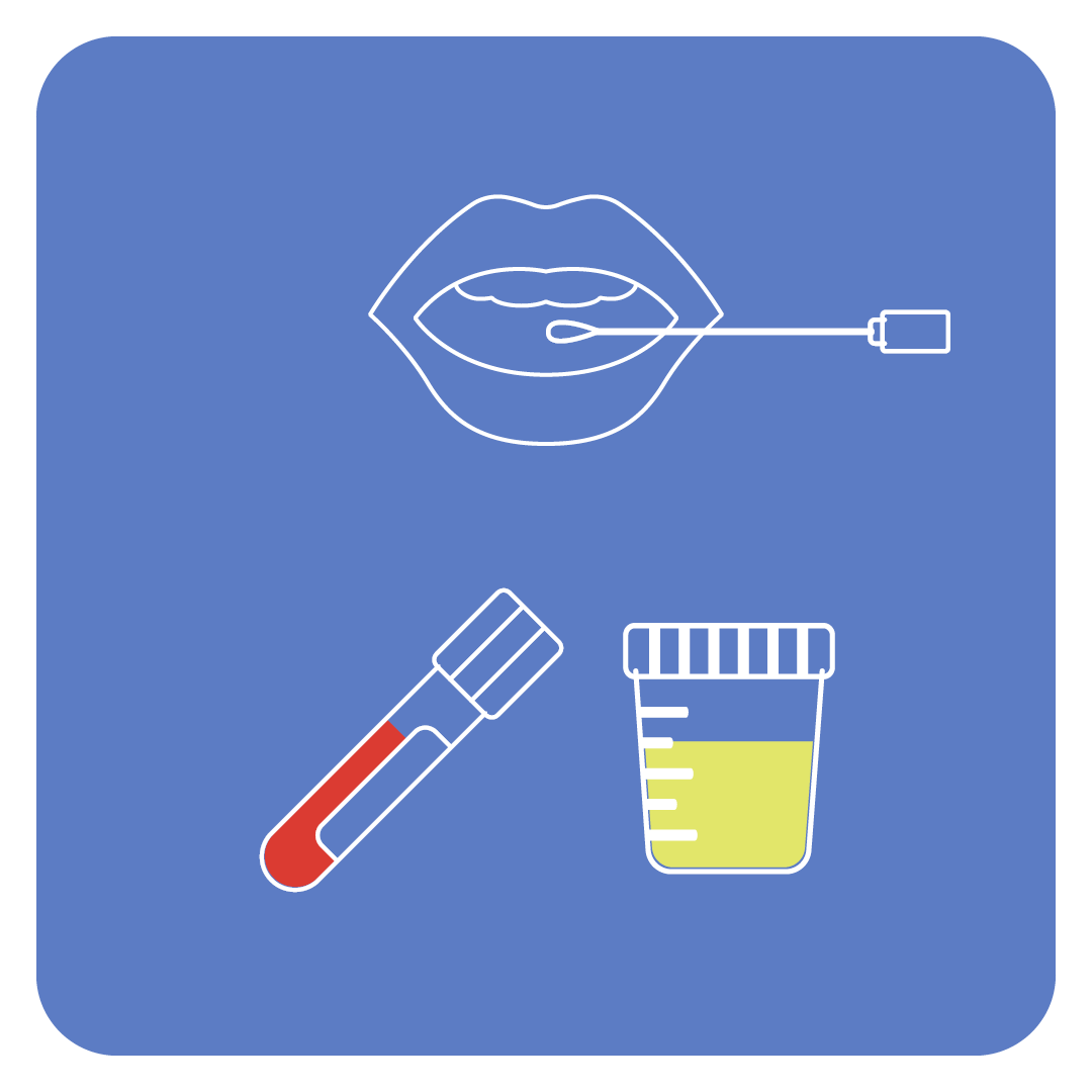 Oral STI test (icon image)