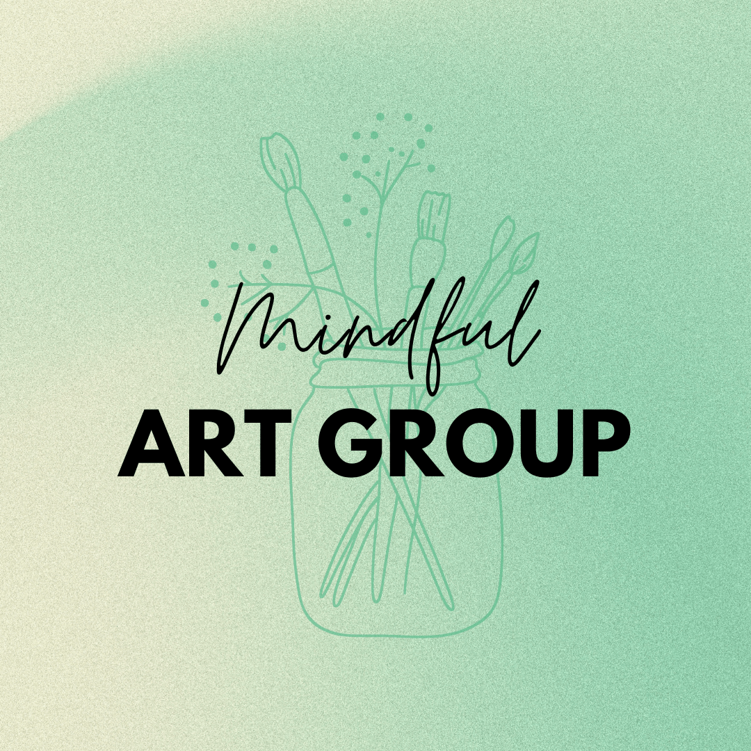 Mindful Art Therapy Group (text image)